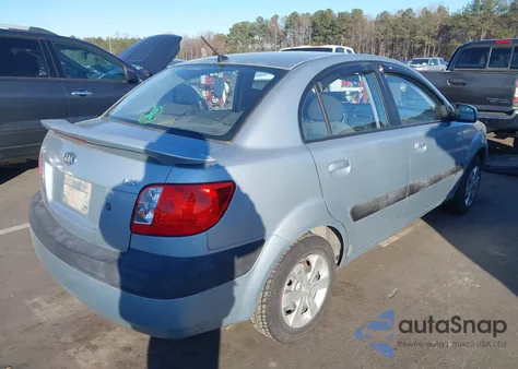 2008 Kia Rio Lx z USA, uszkodzony, nr VIN KNADE123086298345